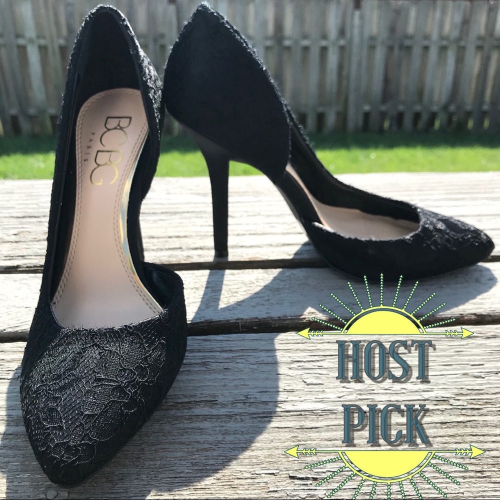 ⭐️HP⭐️ BCBG Paris | Lace D’Orsay Heels
